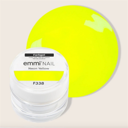 Color Gel  Neon Yellow - F338  *Vegan